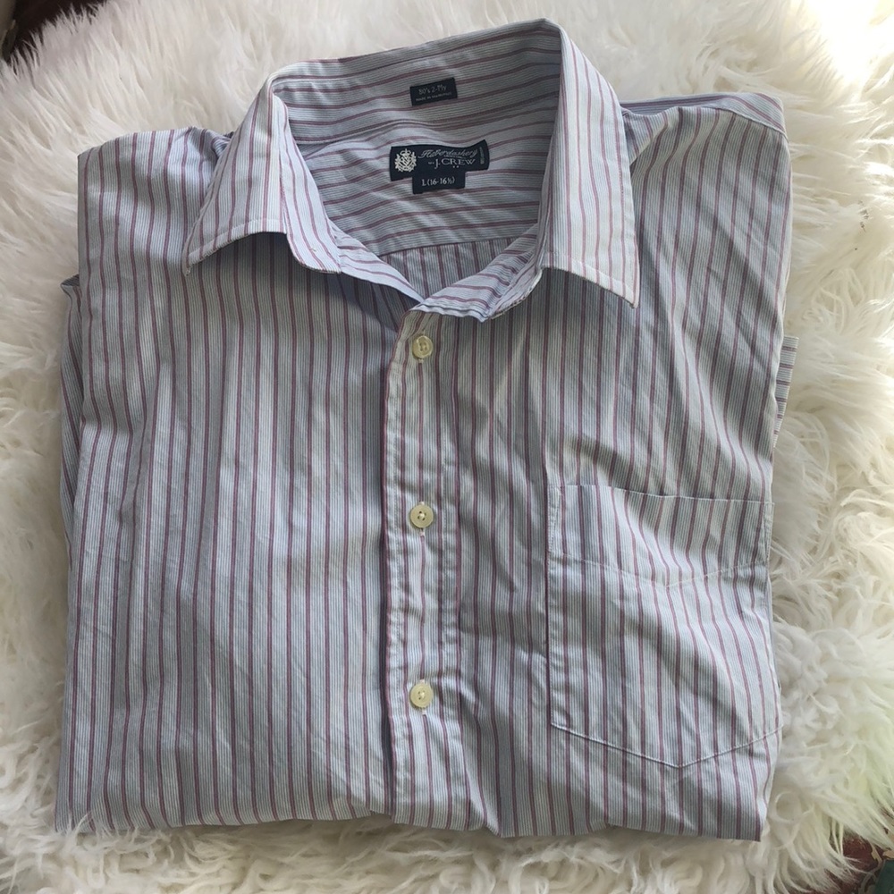 Men’s J crew button down shirt large